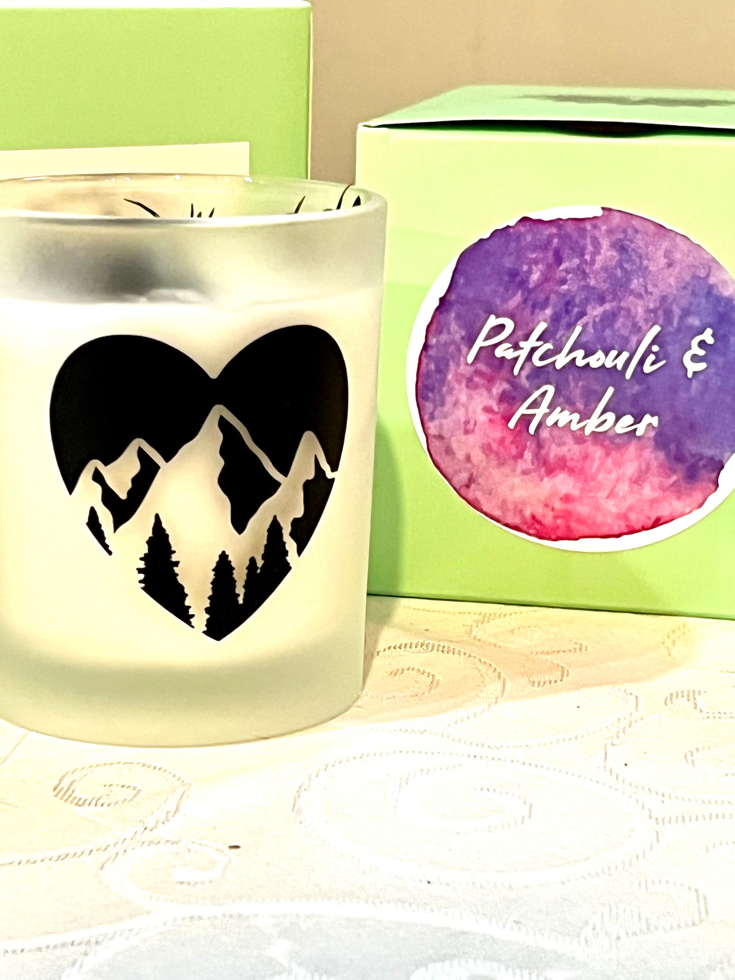 Candle Patchouli & Amber