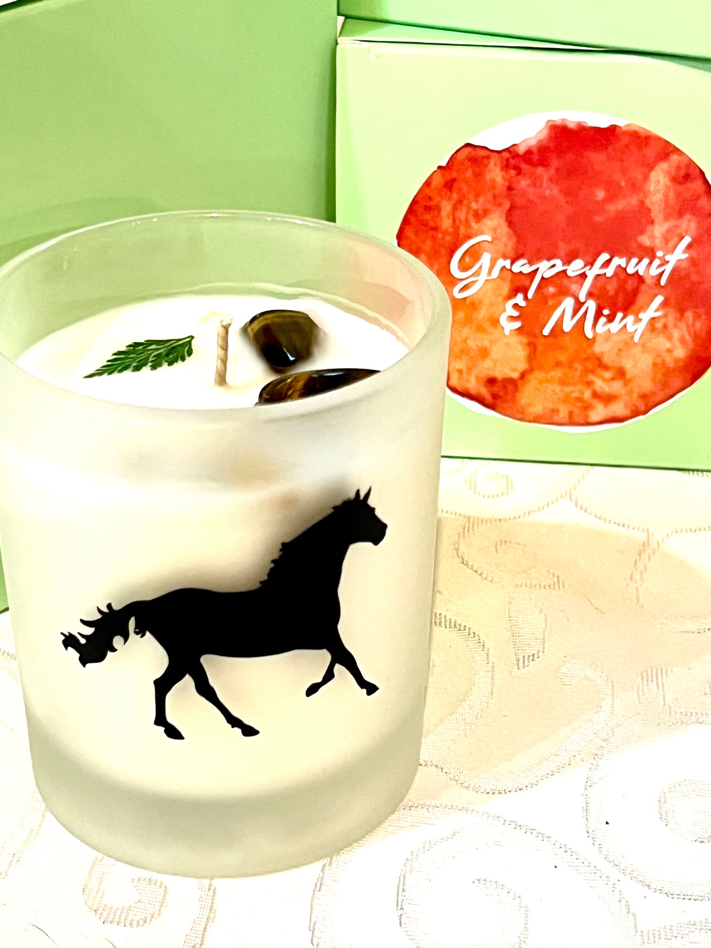 Candle Grapefruit & Mint