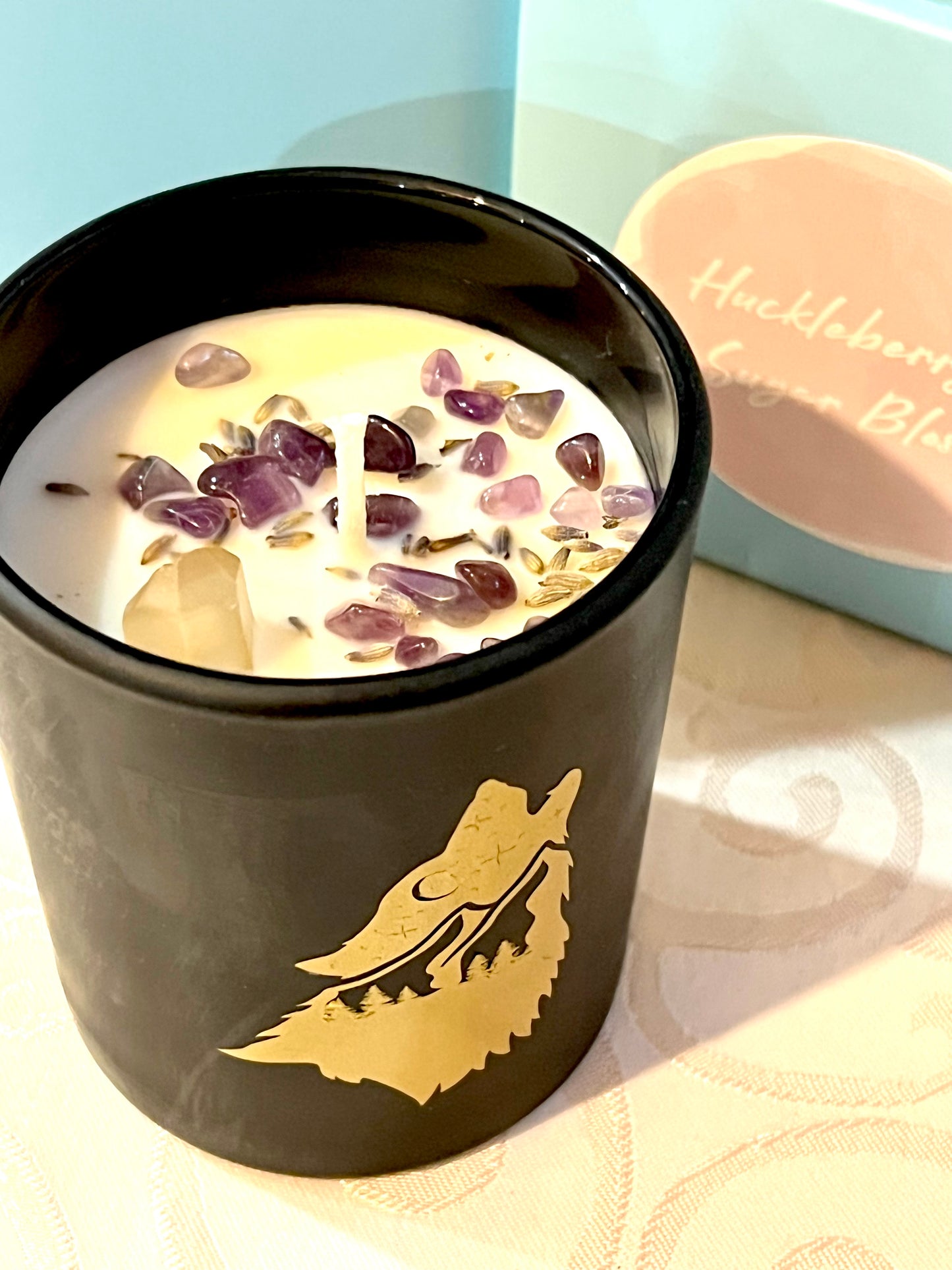 Candle Huckleberry & Sugar Blossom
