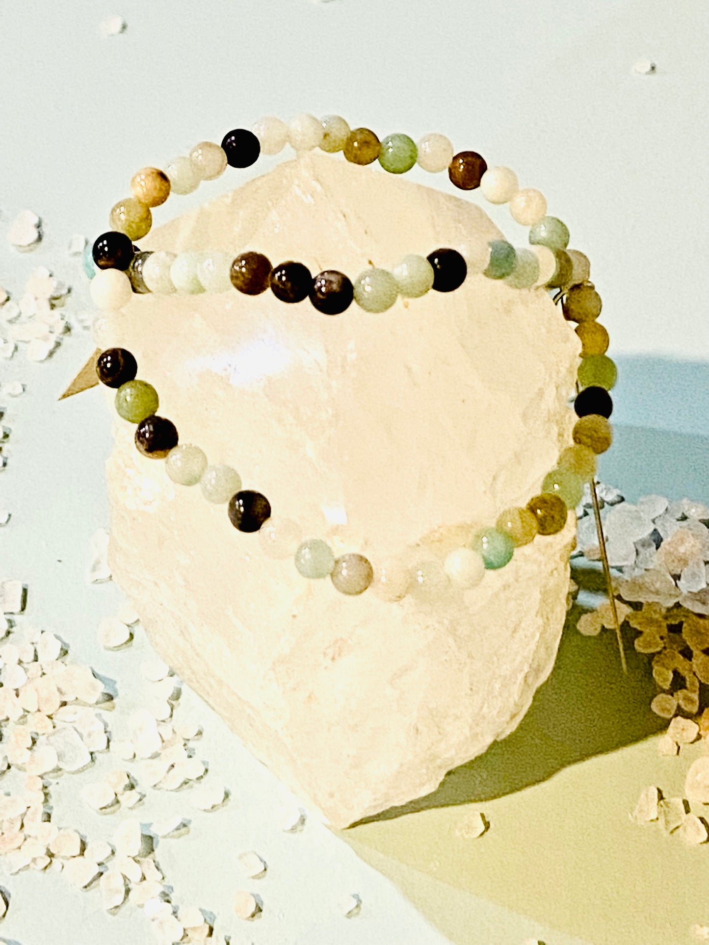 Amazonite Nature Inspired Bracelets 4mm