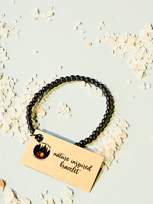 Hematite Nature Inspired Bracelets 4mm