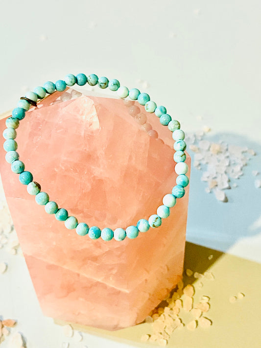 Turquoise Nature Inspired Bracelets 4mm