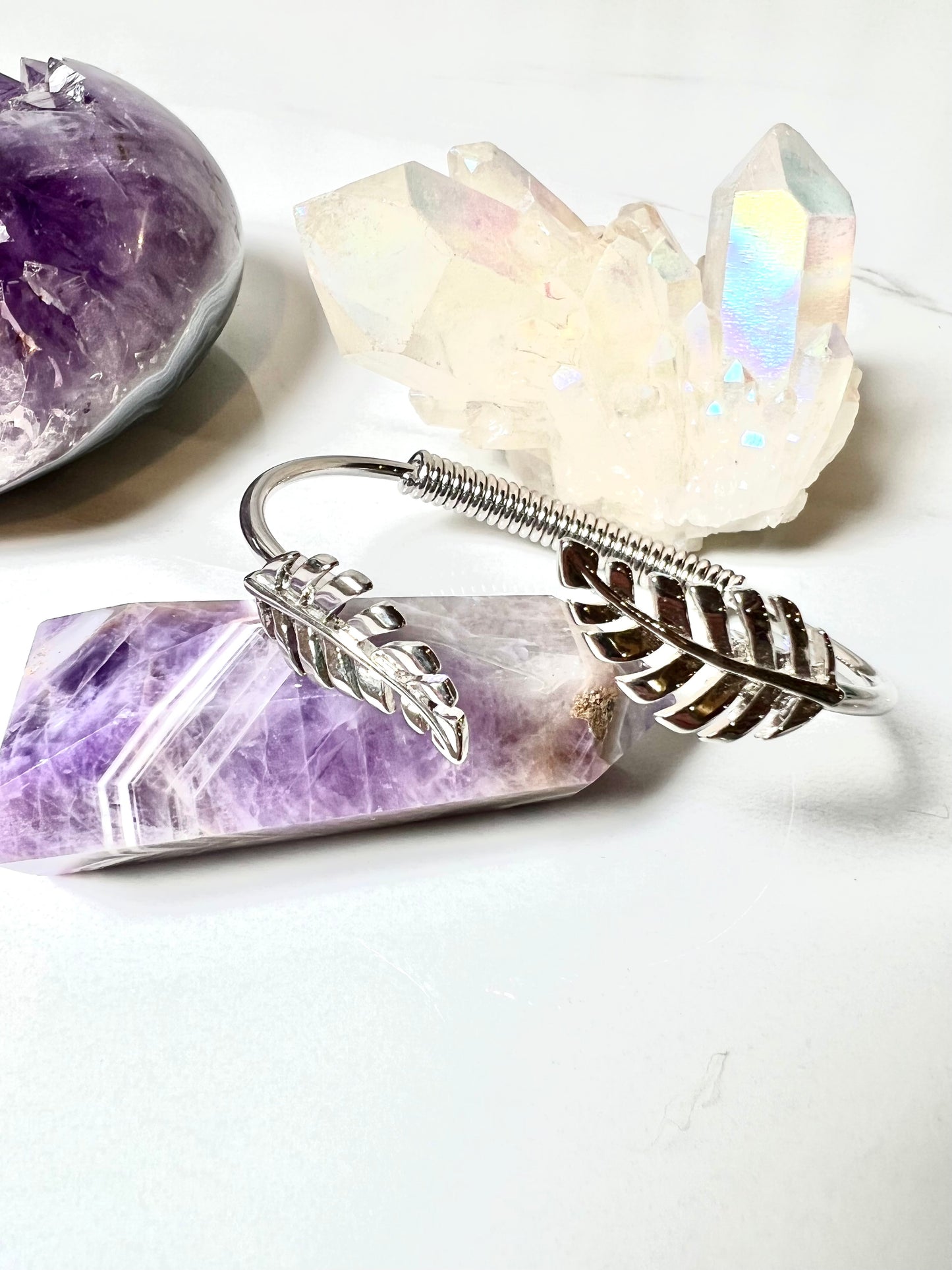 Mountain Inspired Leaf Bracelet