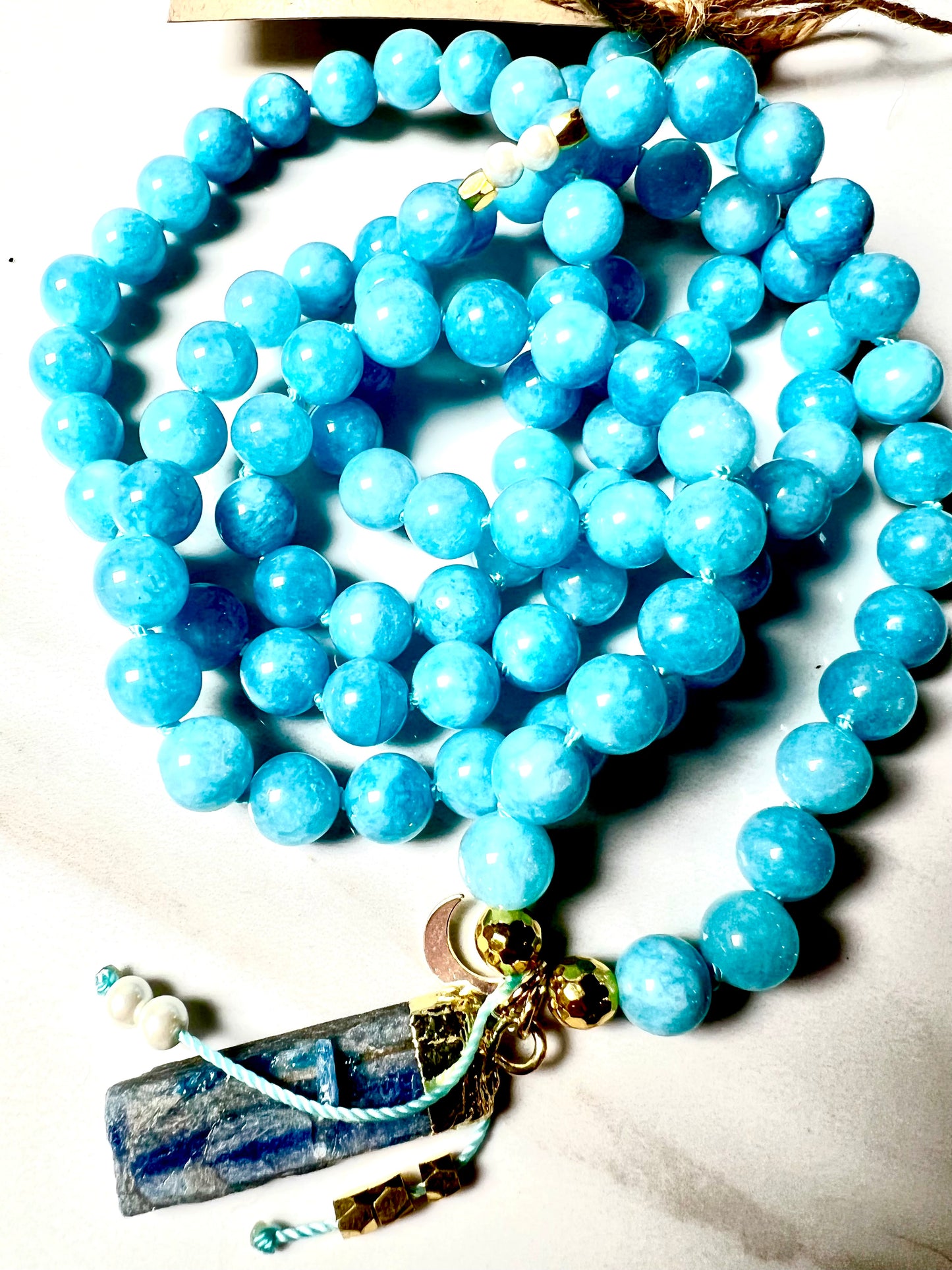 Traditional Meditation Gemstone Mala