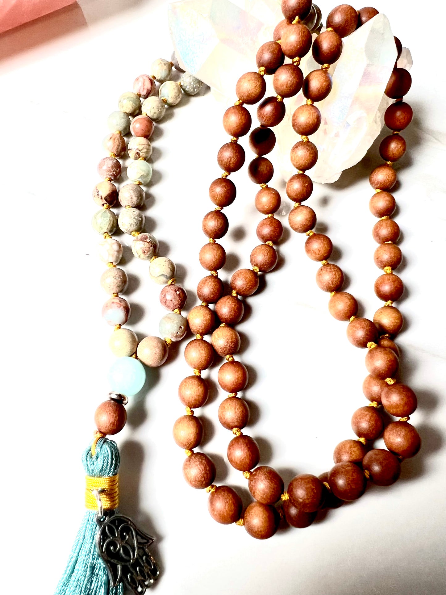 Traditional Meditation Gemstone Mala