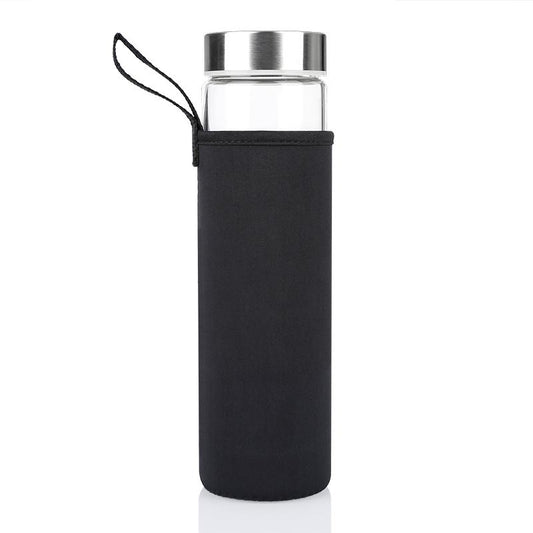 Water Bottle Gemstone Crystal Amethyst, Stone of Spirituality