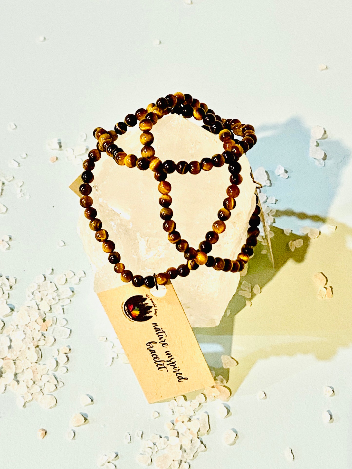 Tiger Eye Nature Inspired Bracelets 4mm