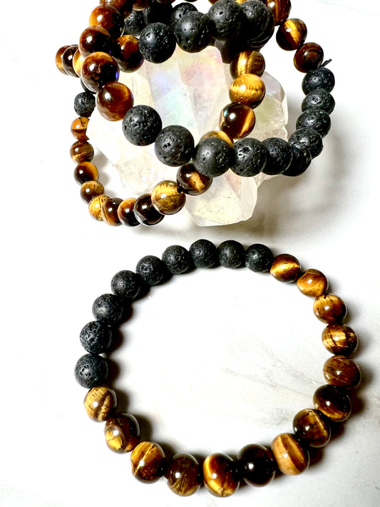 Bracelet, Tiger Eye, Stone of Courage