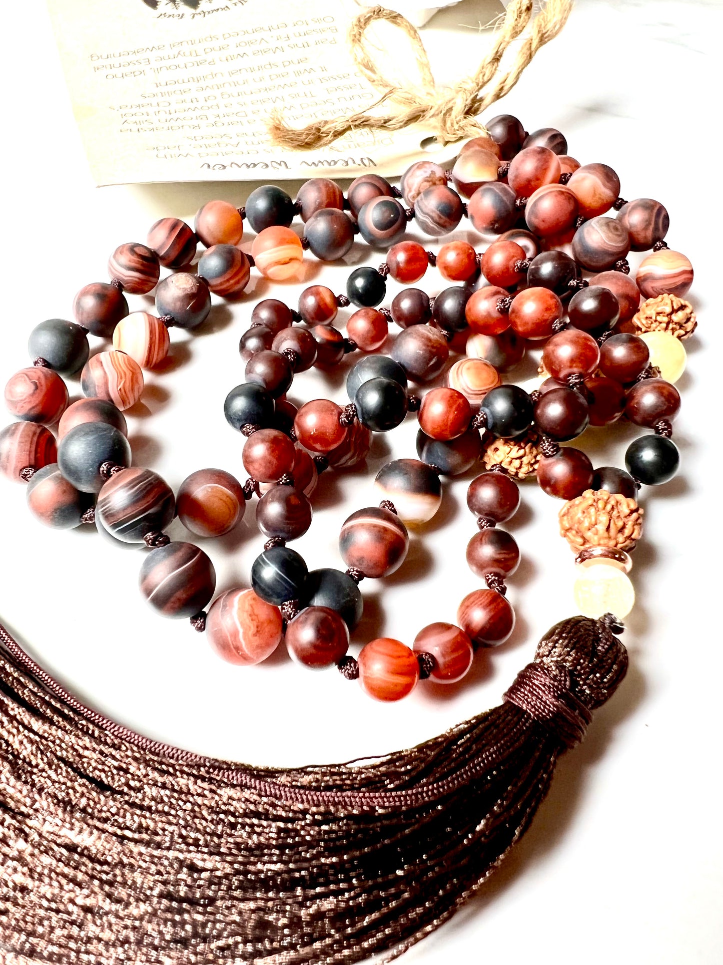 Traditional Meditation Gemstone Mala