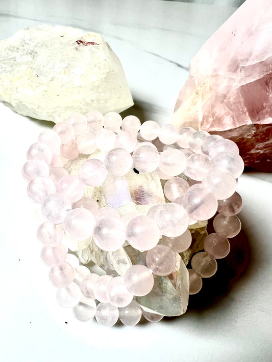 Bracelet Rose Quartz, Stone of Unconditional Love